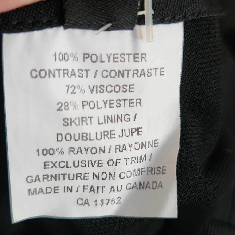 Lida Biday Sleeveless Fit And Flare Dress Black Sz 4 - Picture 9 of 9